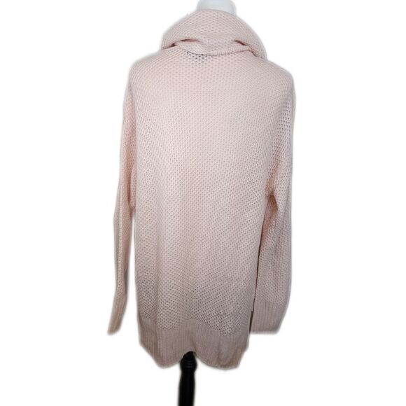 Sanctuary loose knit light pink cowl turtleneck sweater NWT, oversized S - Picture 4 of 9